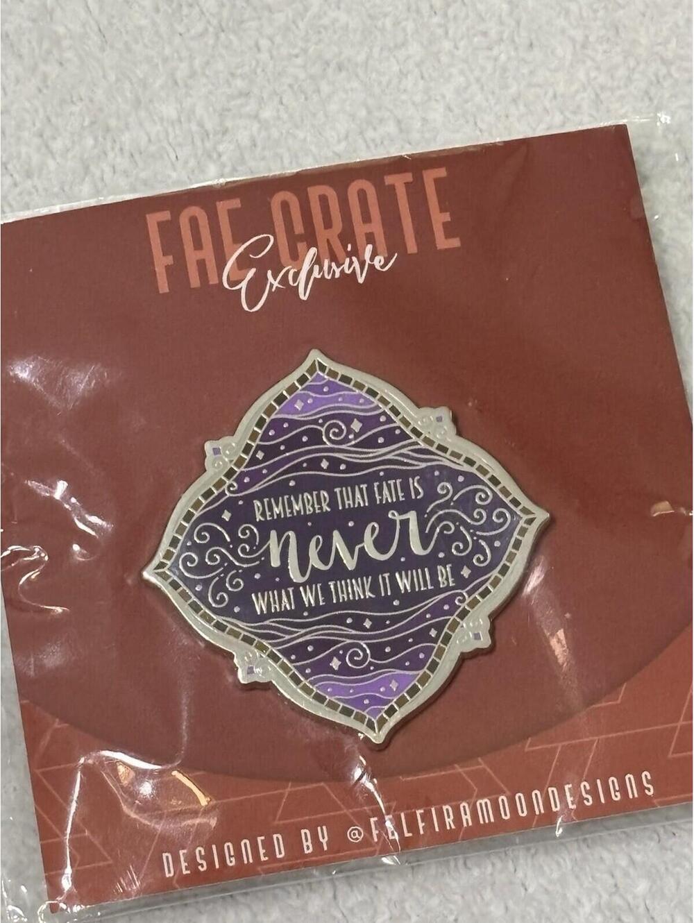 Fae Crate Exclusive Enamel Pin || FATE